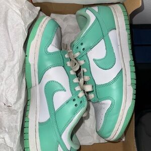 Nike Mint and White Women's Sneakers